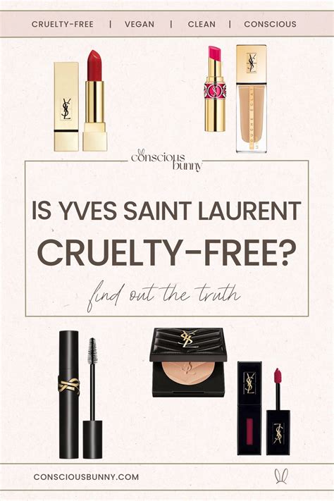 vegan ysl|why is ysl not cruelty free.